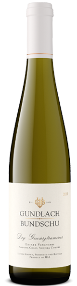 A Bottle of Dry Gewürztraminer