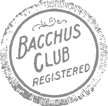 Bacchusclub registered stamp