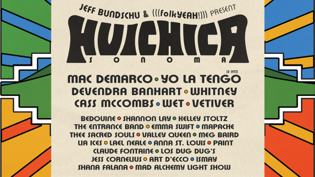 Huichica Lineup Poster
