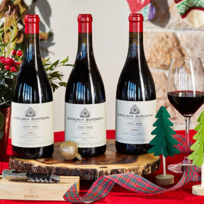 heritage pinot noir gift set of three wines