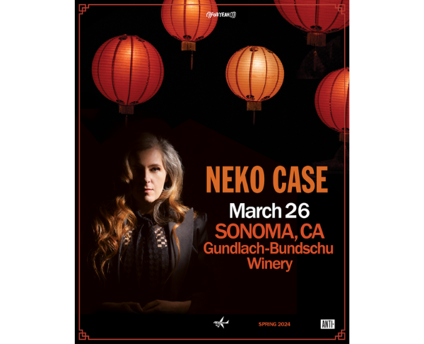 poster art for neko case concert