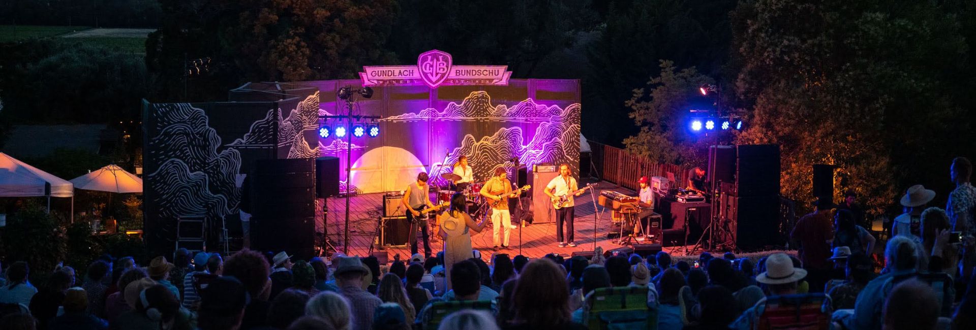 Gundlach Bundschu Amphitheater Concert Crowd