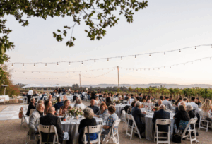 Wedding Reception at Gundlach Bundschu Winery Sonoma Ca